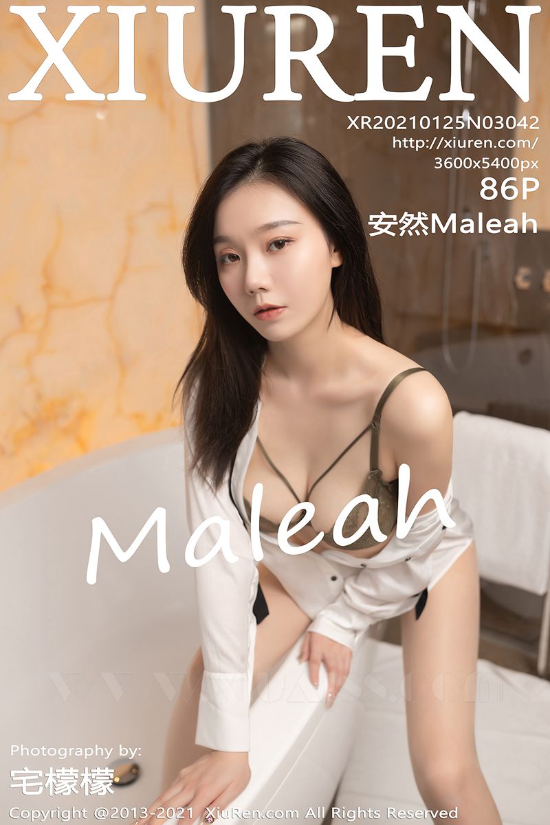 XIUREN秀人网 2021.01.25 No.3042 安然Maleah