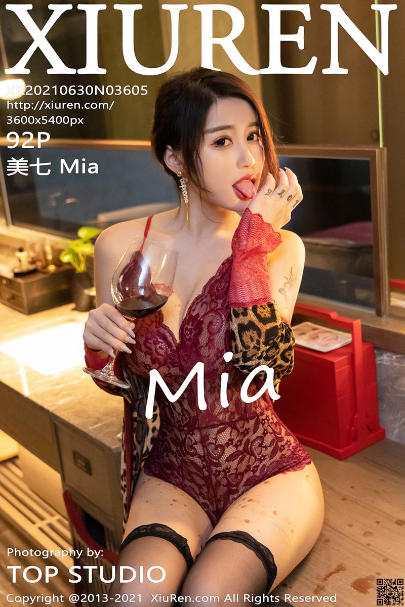 XIUREN秀人网 2021.06.30 No.3605 美七Mia