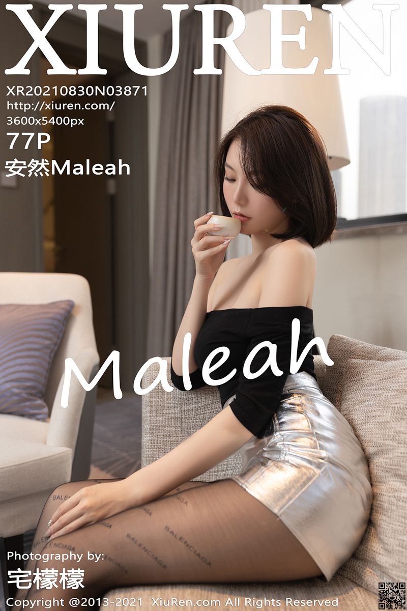 XIUREN秀人网 2021.08.30 No.3871 安然Maleah