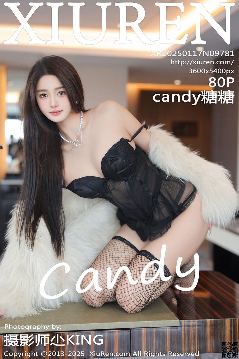 XIUREN秀人网 2025.01.17 No.9781 candy糖糖