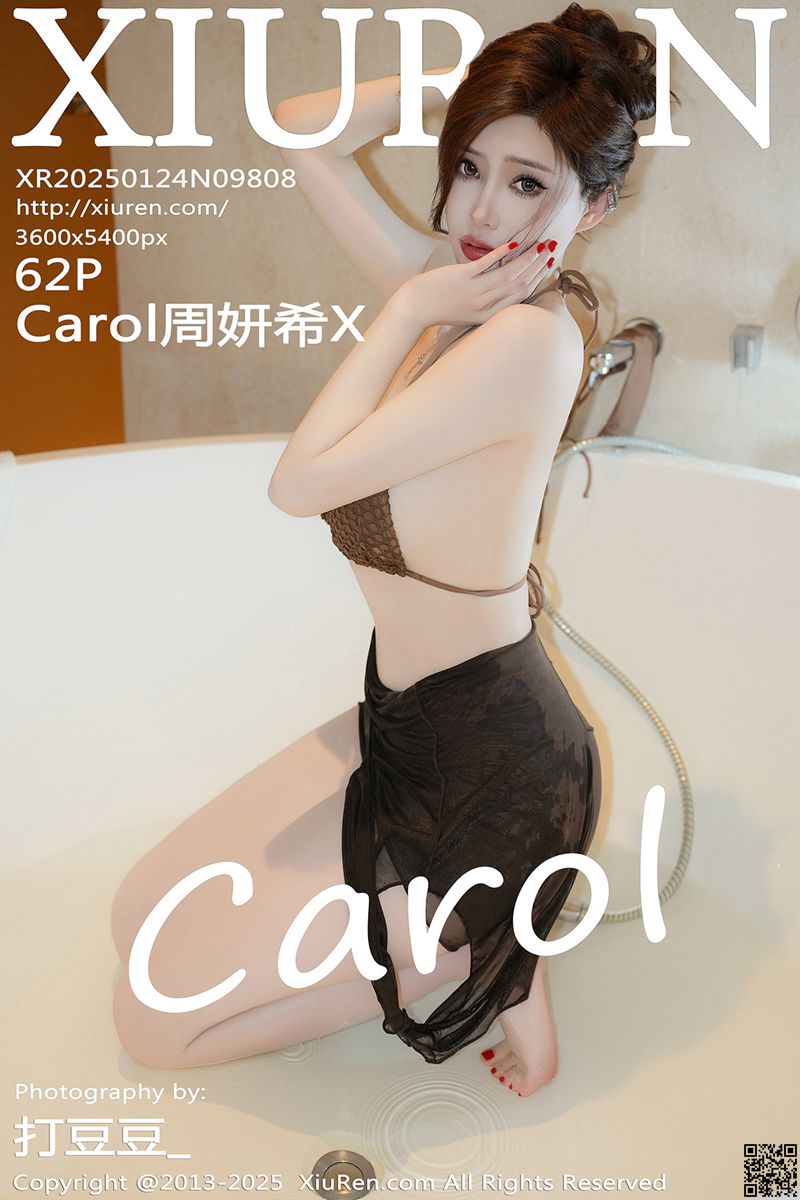 XIUREN秀人网 2025.01.24 No.9808 Carol周妍希X